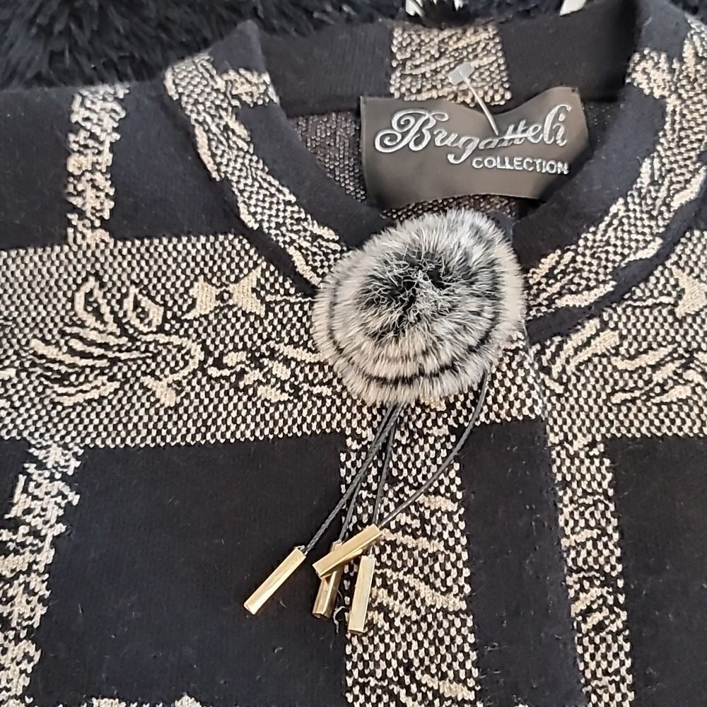 Bugatelli Wool/Fur Button front Cardigan/Jacket - Picture 12 of 15